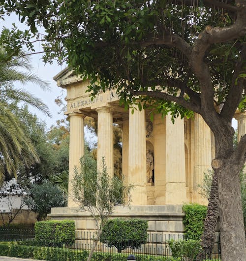 Building at Lower Barraka Gardens in Valletta