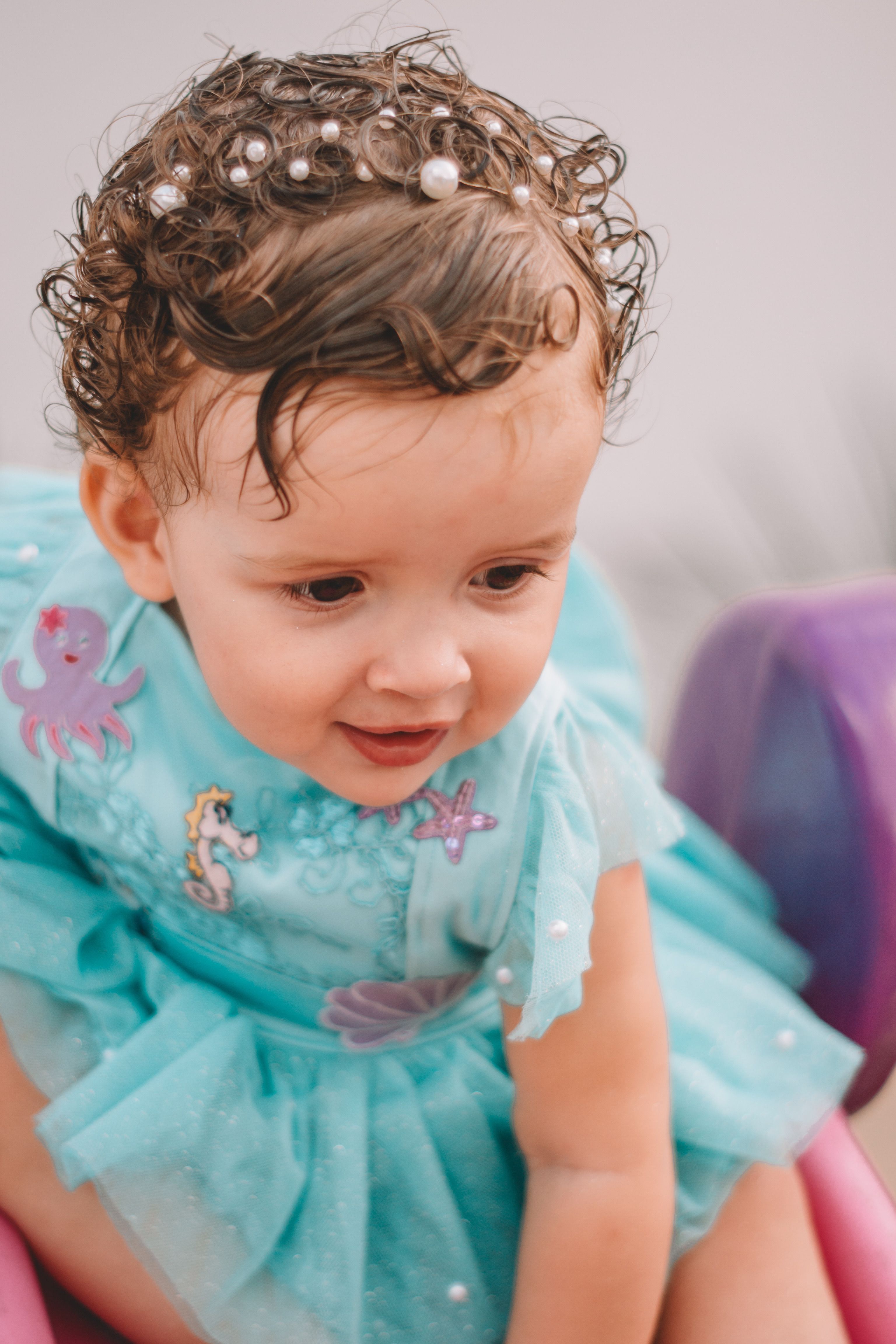 sachin and babi light blue dress Baby Girl in Blue Dress · Free Stock Photo