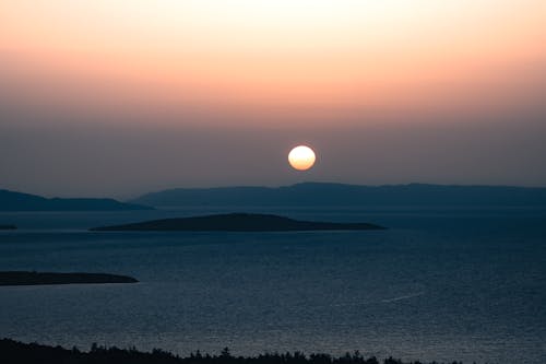 Sea Coast at Sunset