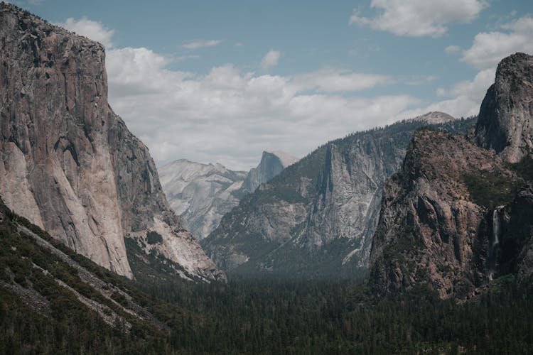 El Capitan Rock Formation In Yosemite National Park