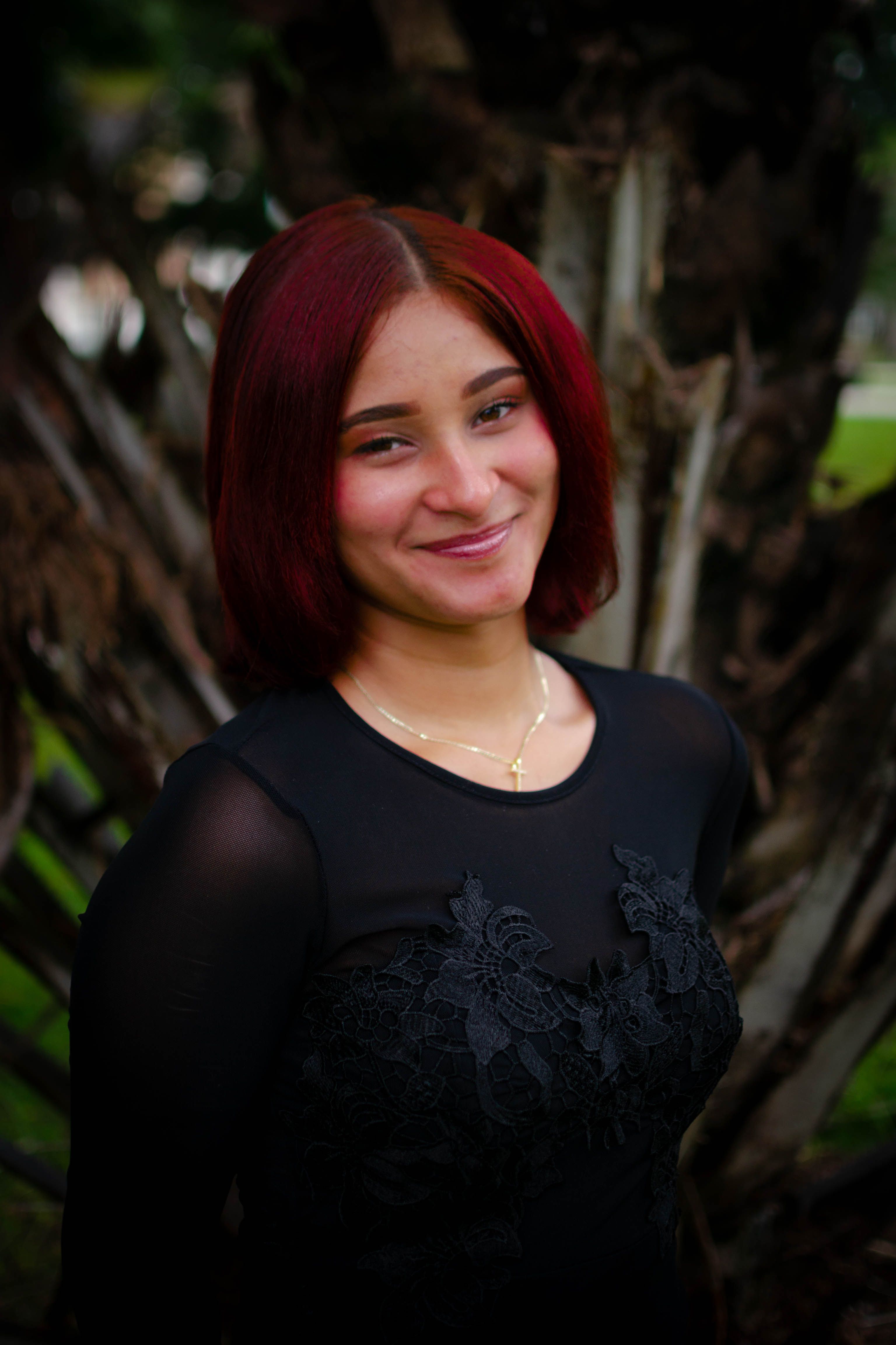 Smiling Woman with Red Hair · Free Stock Photo