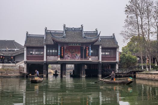 Zhujiajiao water town overnight — Shanghai