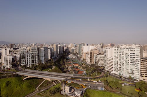 Cityscape of Lima, Peru 