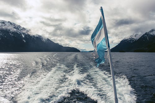 Foto stok gratis Argentina, bendera, bendera argentina