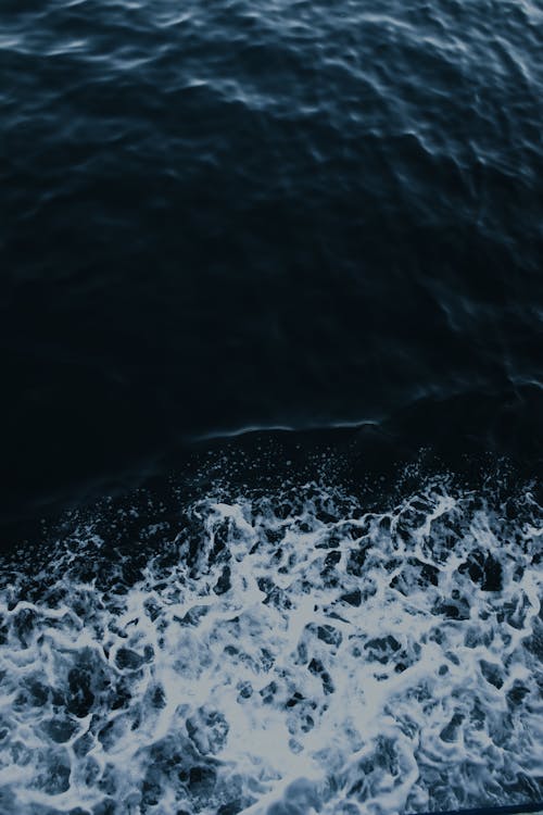 blue, dark, deniz içeren Ücretsiz stok fotoğraf