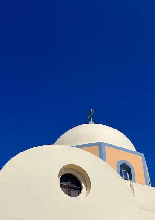 Foto d'estoc gratuïta de cel, creu, cúpula