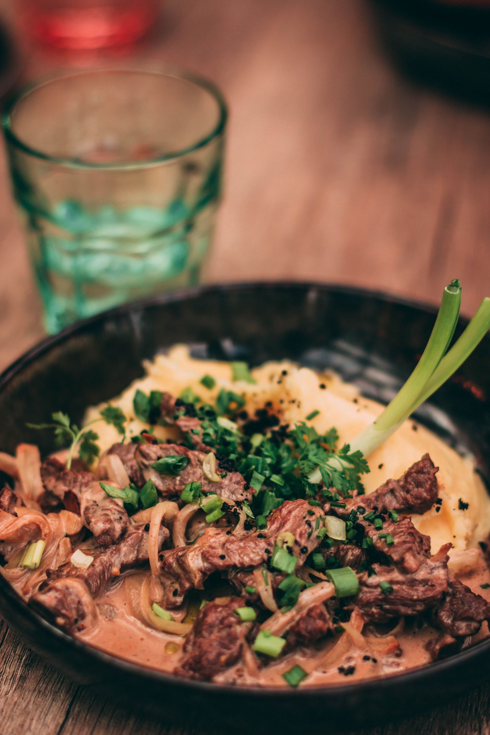 Beef Stroganoff