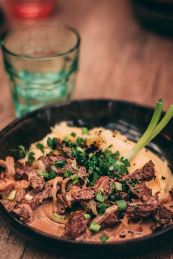 Beef Stroganoff