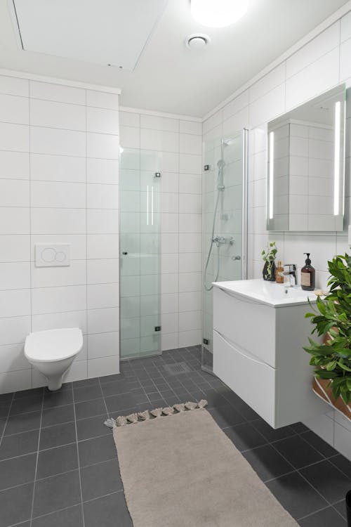 Interior of a Modern Bathroom 