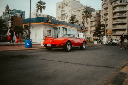 Photos gratuites de chevrolet corvette, rapide, rue