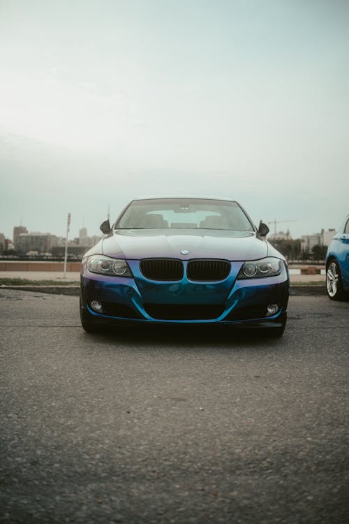 BMW E90 on Asphalt