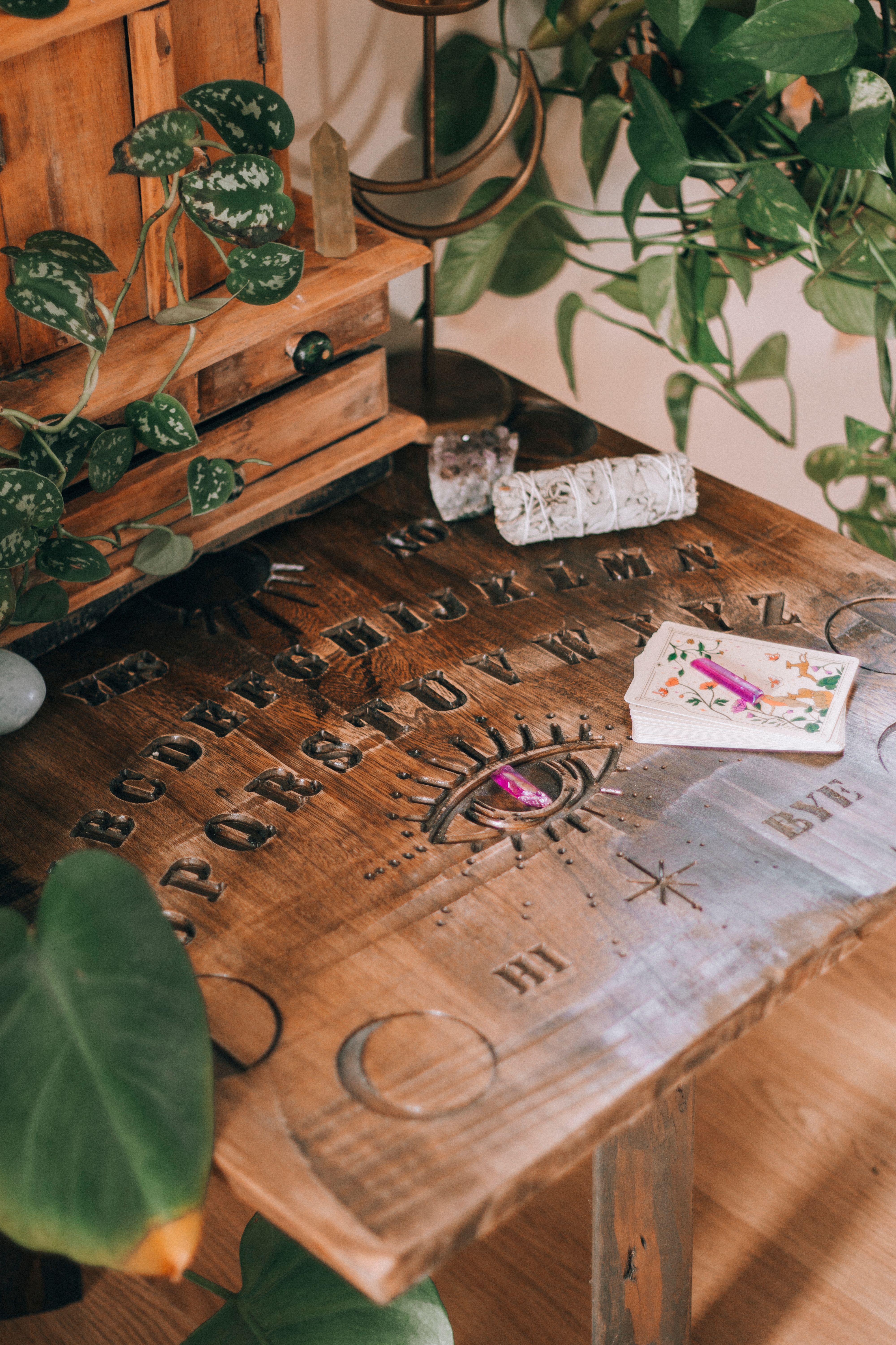 Tarot Cards on Ouija Board · Free Stock Photo