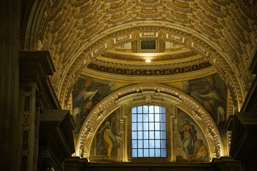 Interior of Saint Peters Basilica