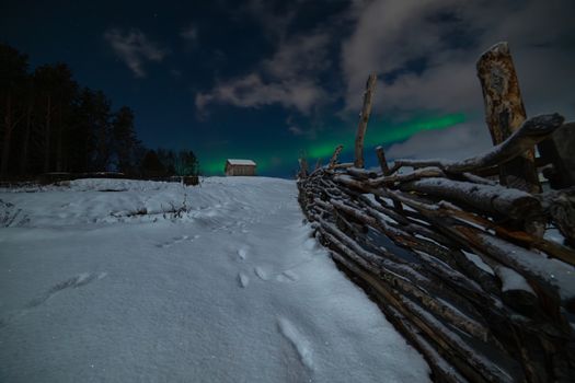 Aurora borealis viewing — Churchill