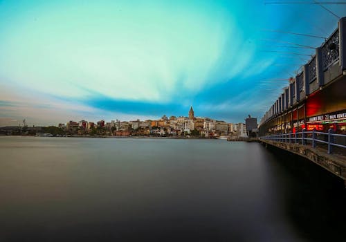 Foto stok gratis eminonu, Istanbul, jembatan galata