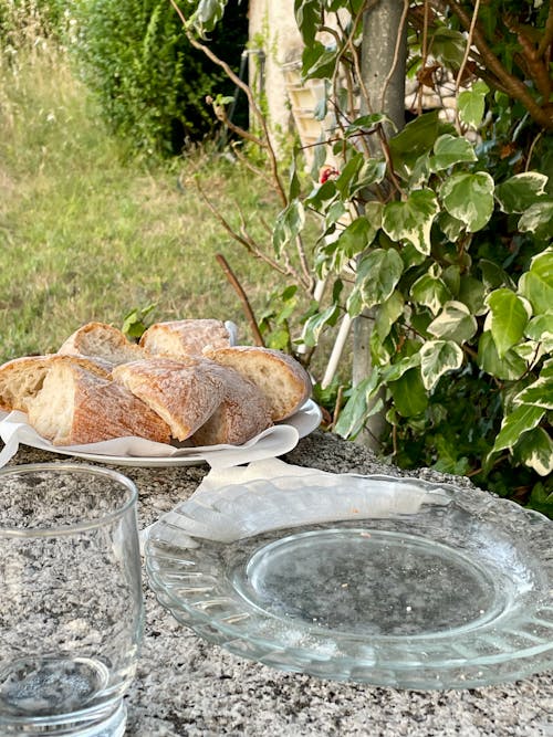 Darmowe zdjęcie z galerii z chleb, dekoracja stołu, ogród