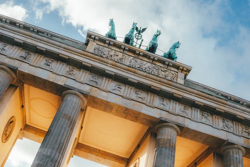 Бесплатное стоковое фото с Берлин, бранденбургские ворота, германия
