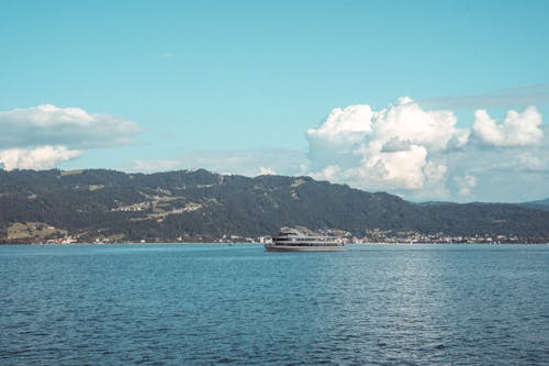 Pasenger Ship on Lake