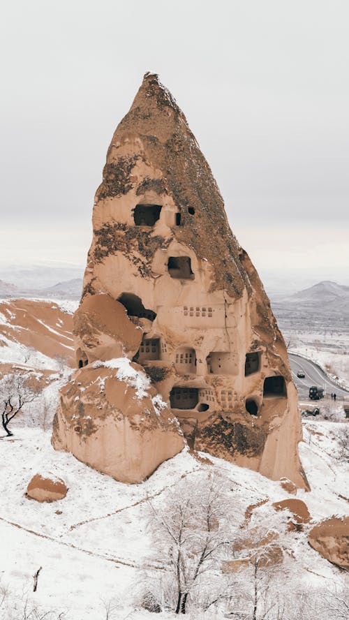 Immagine gratuita di antico, cappadocia, case