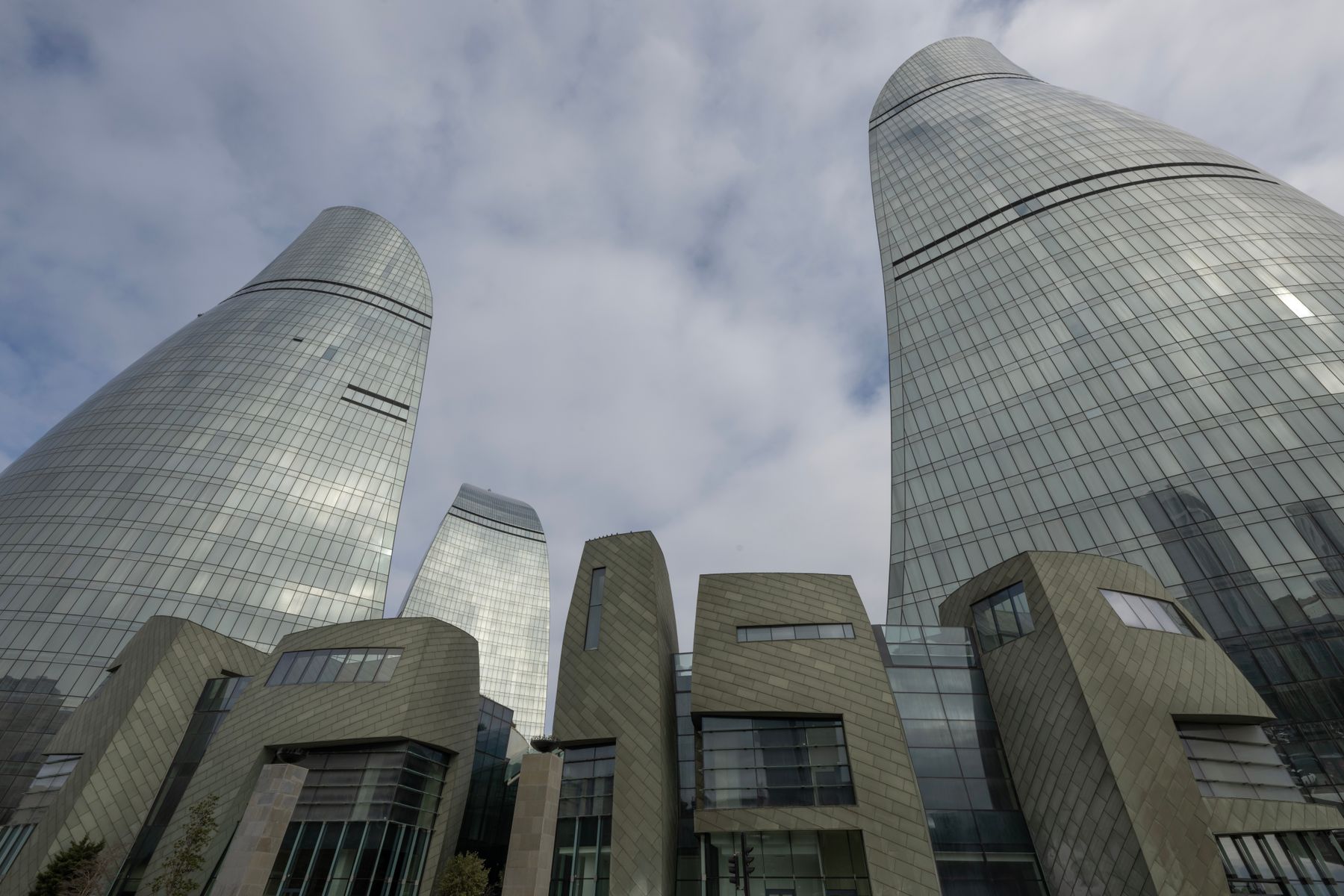 Flame Towers Baku Azerbaijan
