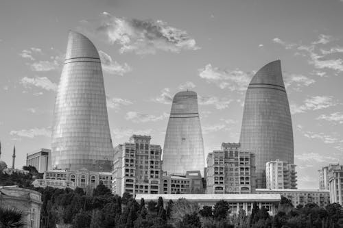 Fotobanka s bezplatnými fotkami na tému azerbajdžan, baku, budovy