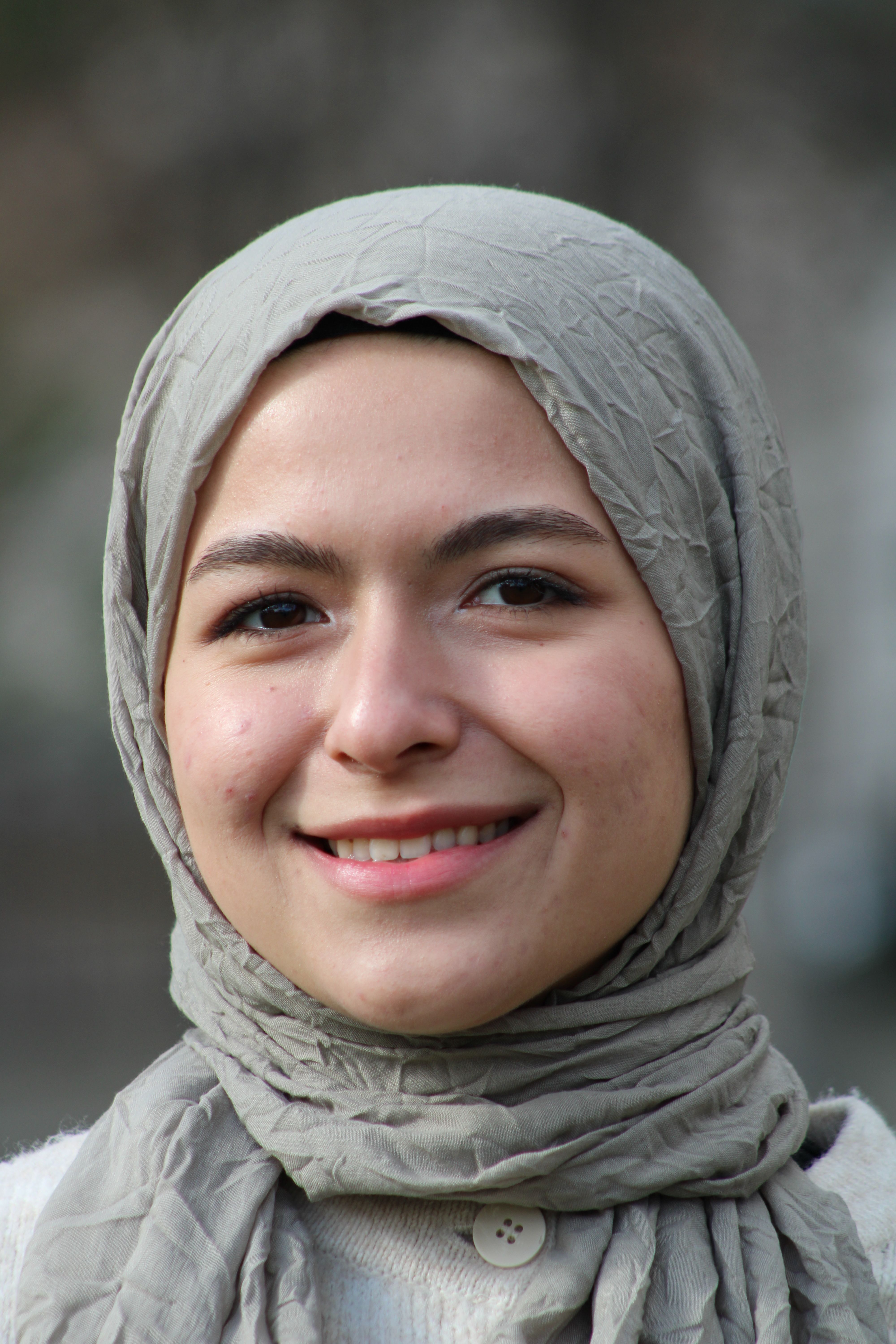 Smiling Woman in Hijab
