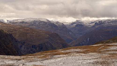 aşırı koşullar, aurland güzelliği, aurland yaylası içeren Ücretsiz stok fotoğraf