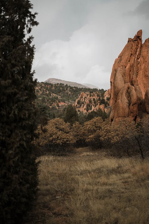 Rocky Hills in a Valley