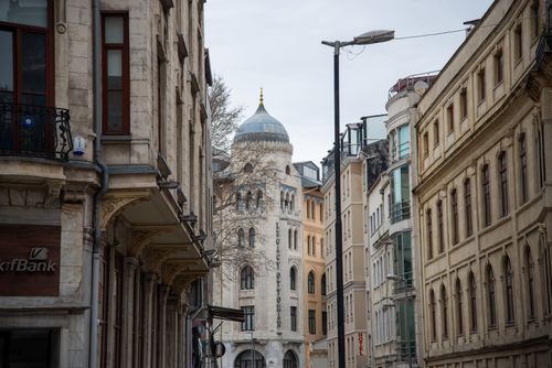 Free Explore the historic architecture of İstanbul, Türkiye showcasing the iconic Legacy Ottoman Hotel. Stock Photo