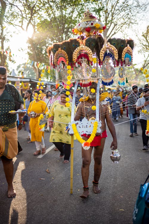 Kavadi Bearer Penang Thaipusam