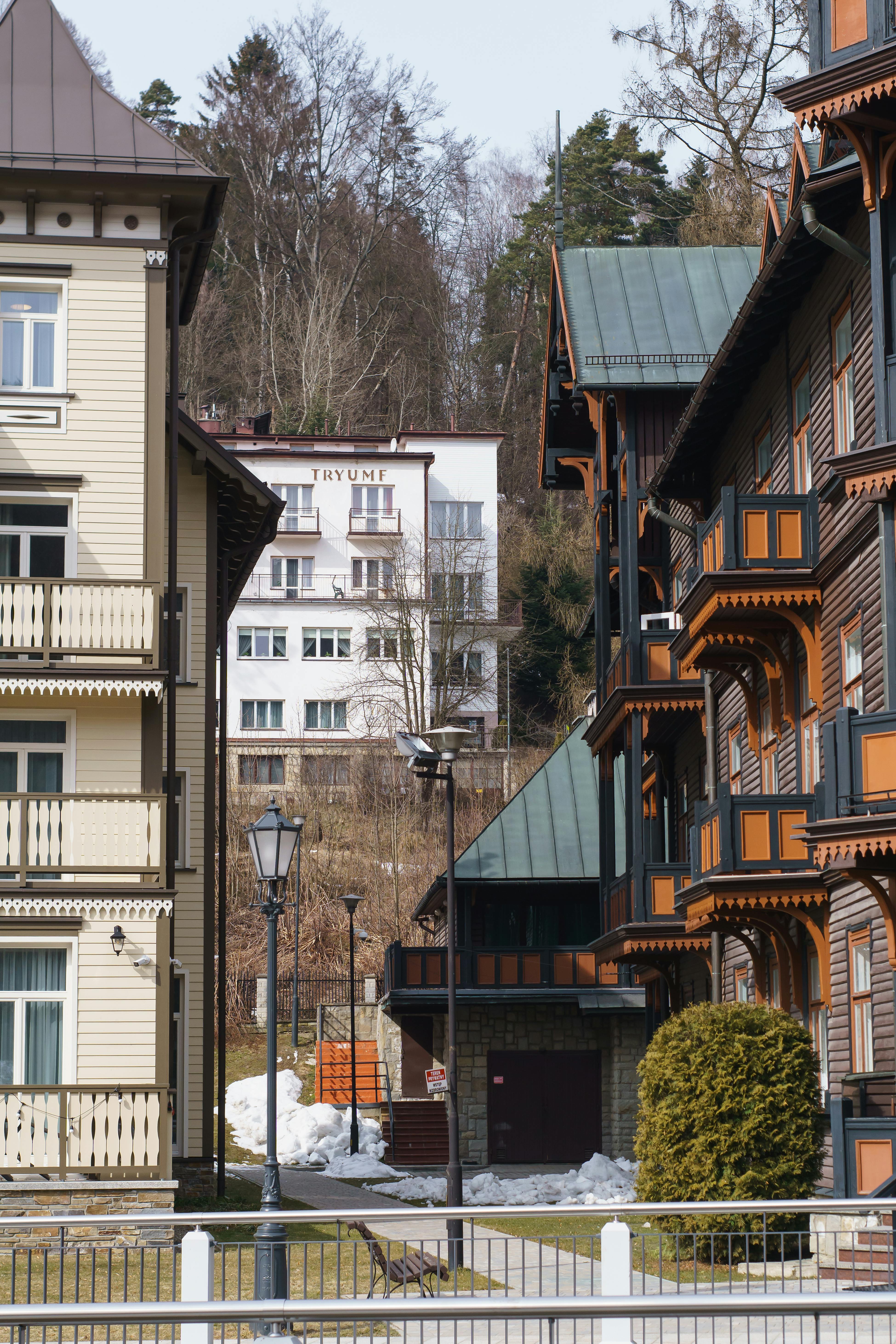 architecture in krynica zdroj poland