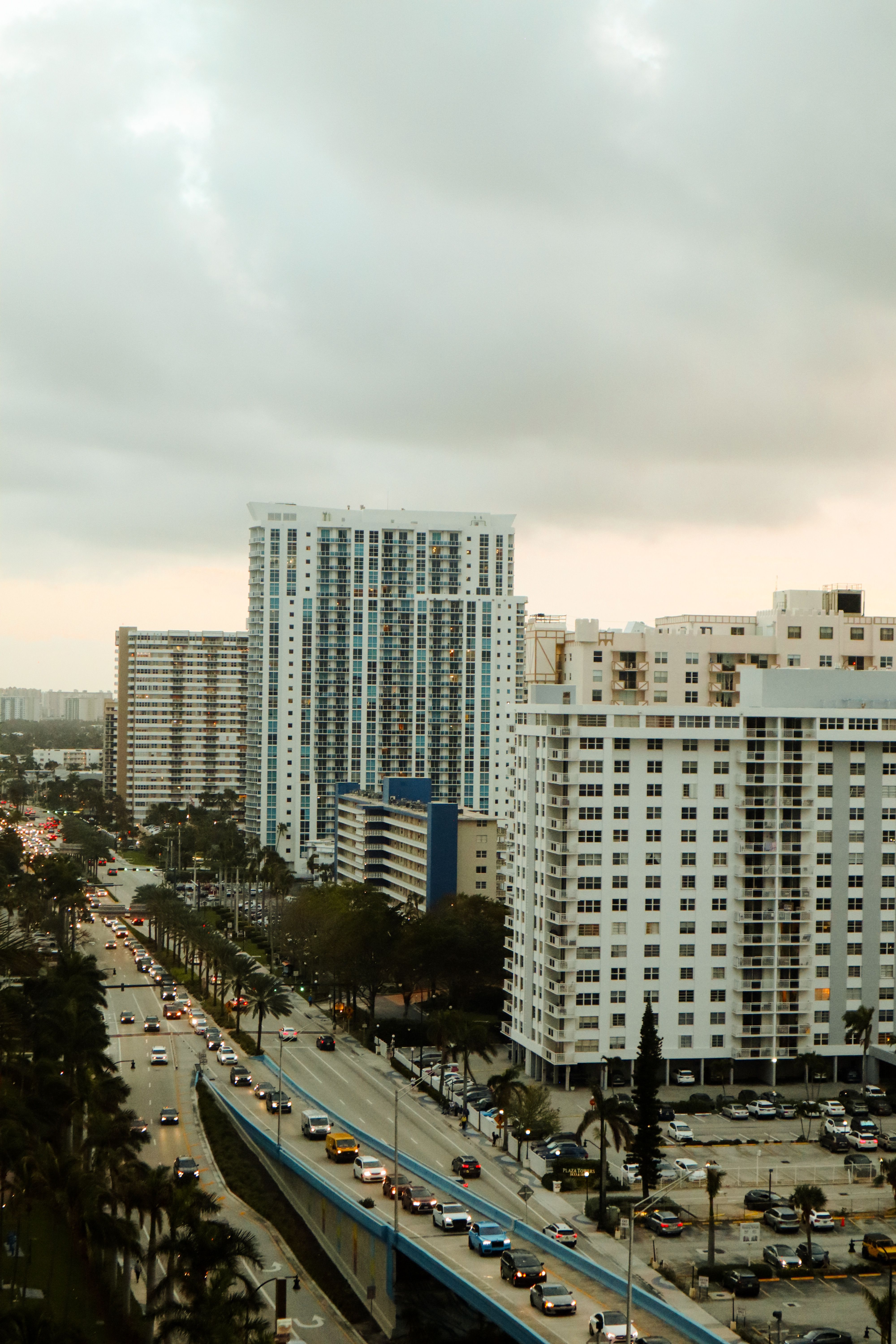 Street and Residential Buildings in City · Free Stock Photo