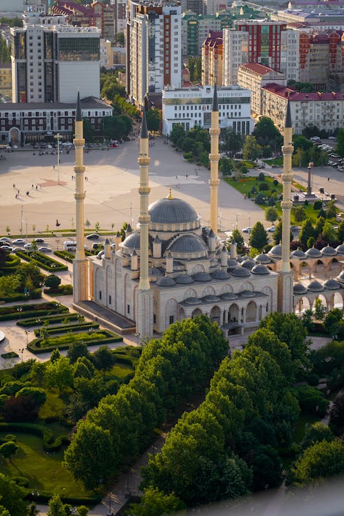 Akhmad Kadyrov Mosque in Grozny in Russia