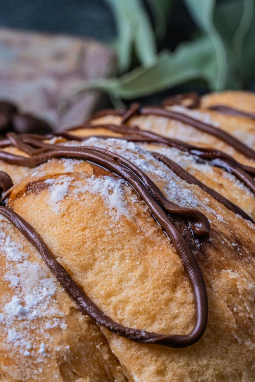 Chocolate Cream on Croissant