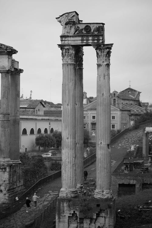 Kostnadsfri bild av forum romanum, gammal, historia