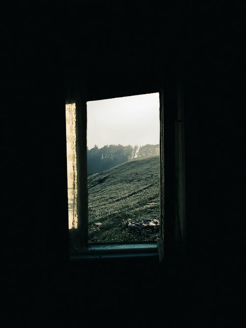 view of mountain meadows from window | lostintespace • by Amaan