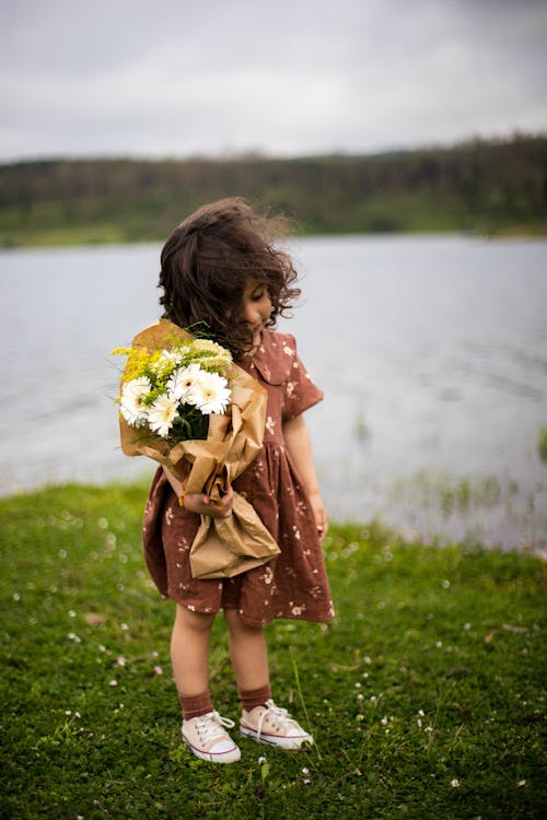 Child with Bouquet