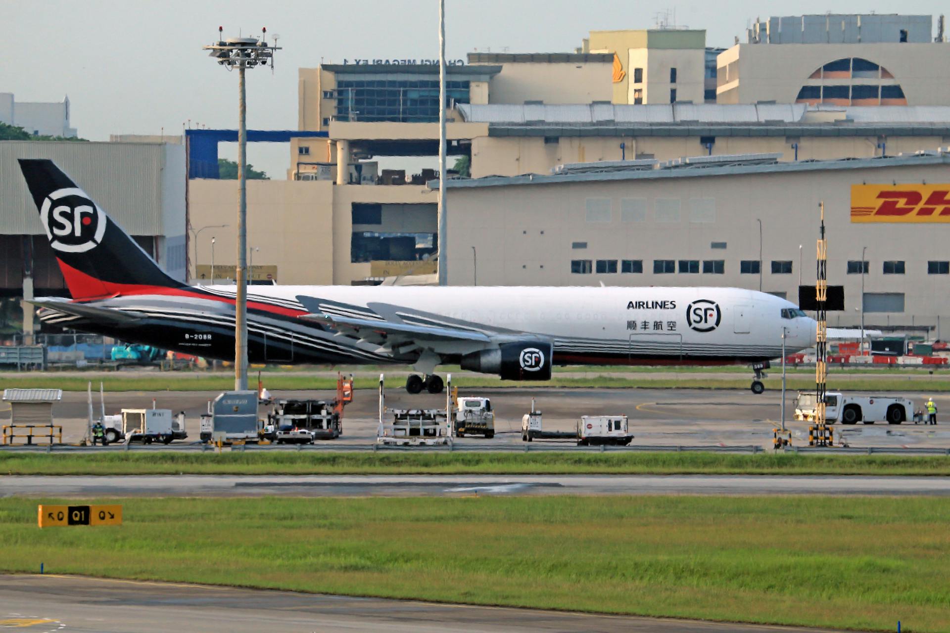 Airplane Parked at Airport