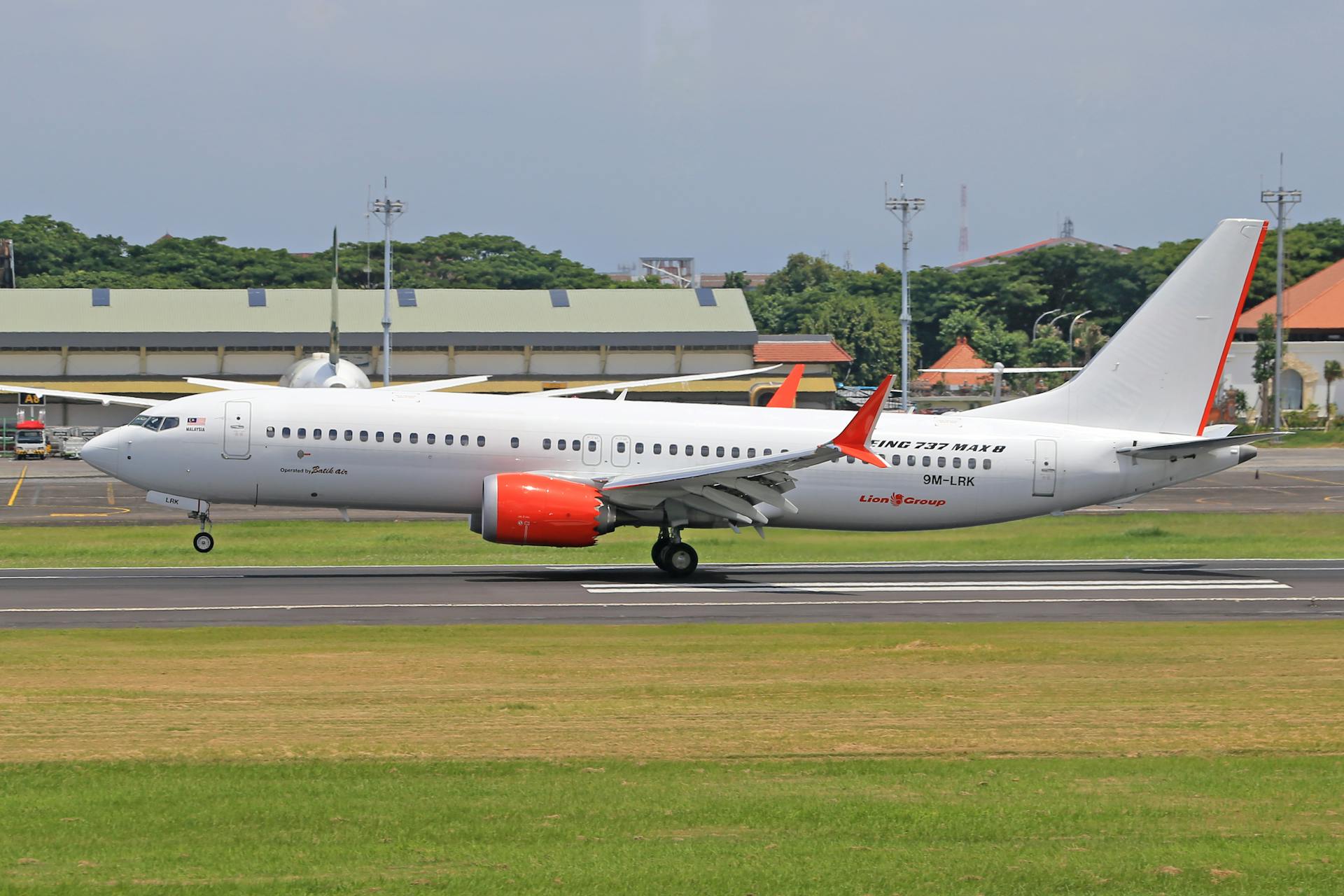 Airplane on Tarmac at Airport