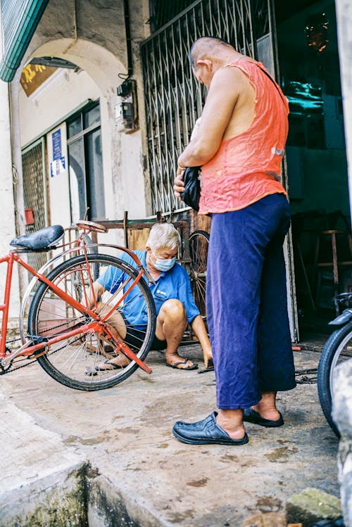 Rickshaw Repair Georgetown Penang