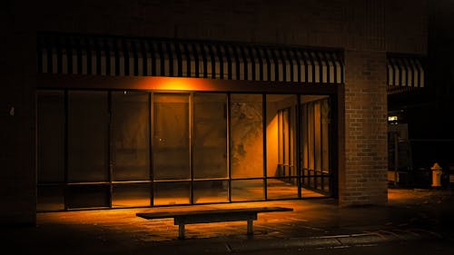 Darmowe zdjęcie z galerii z autobus, ciemny, noc