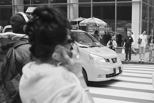 Free Woman on Street Stock Photo