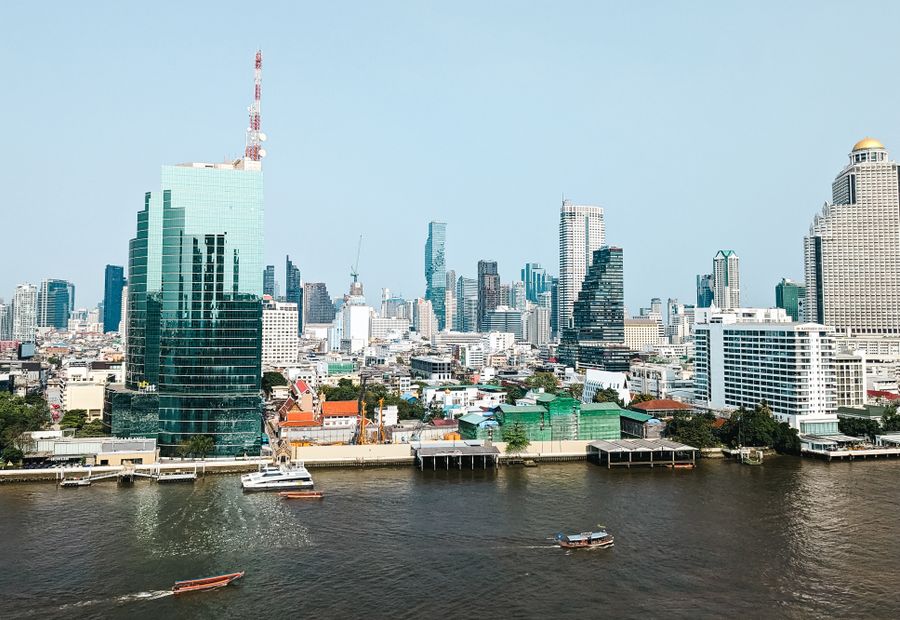 東南アジアの都市風景(イメージ)