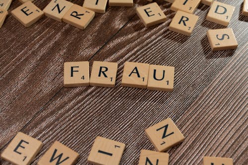 The word fraud is spelled out in scrabble letters