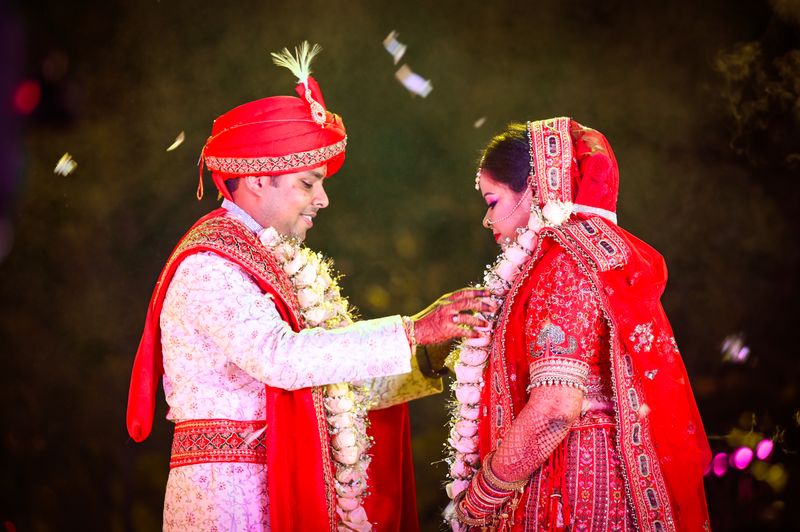 Close-Up Shot of a Wedding Couple in Traditional Clothing · Free Stock ...