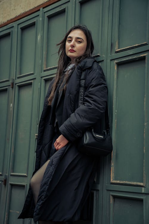 Portrait of Woman in Black Jacket