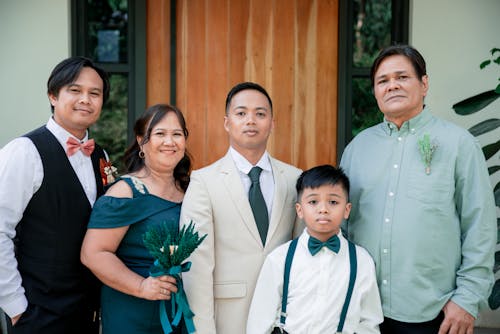 가족, 결혼 사진, 꽃의 무료 스톡 사진