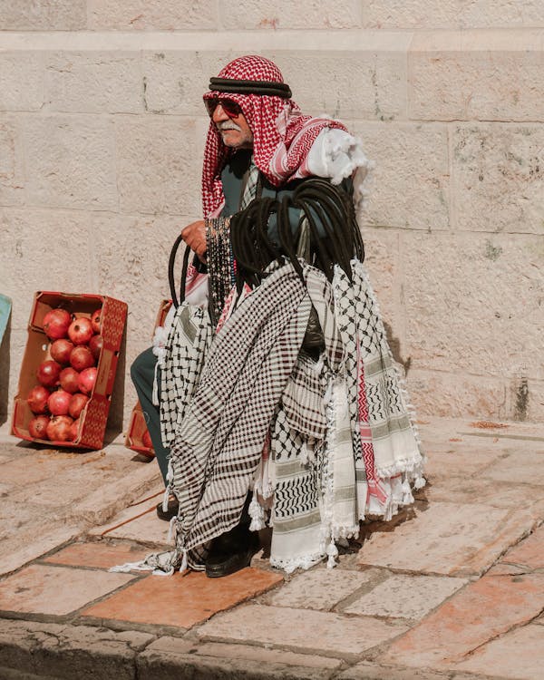 Základová fotografie zdarma na téma arafát, dospělý, keffiyeh