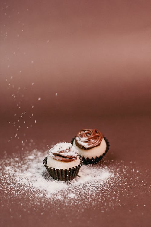 Photos gratuites de chocolat, collation, cupcakes