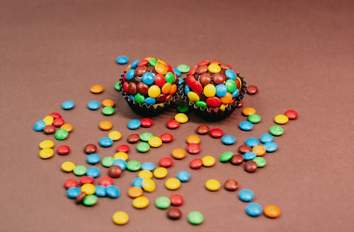 Kostenloses Stock Foto zu behandeln, bunt, cupcakes